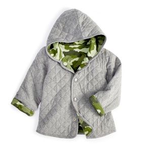Baby reversible jacket